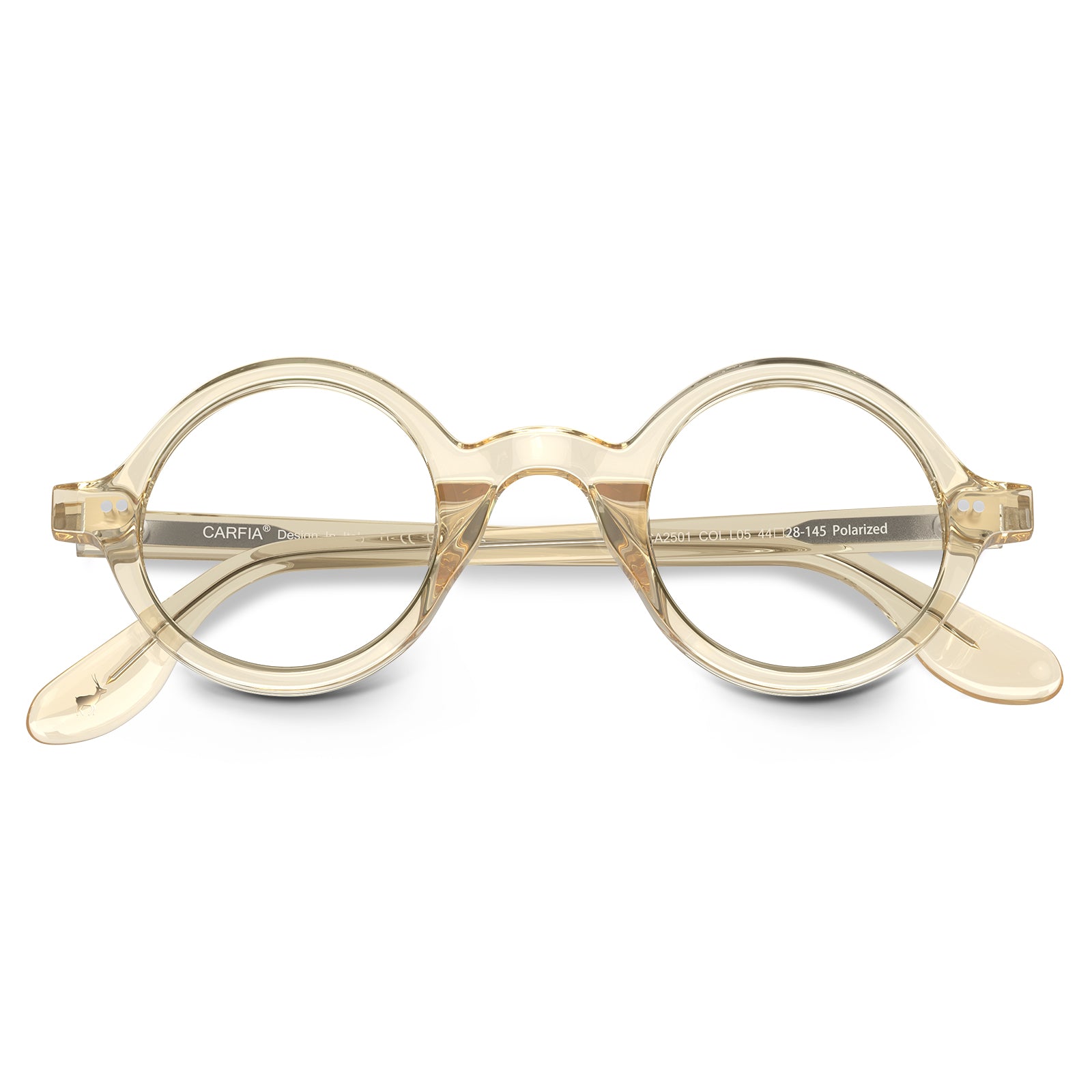 carfia-transparent-gold-round-glasses-lightweight-retro-flod