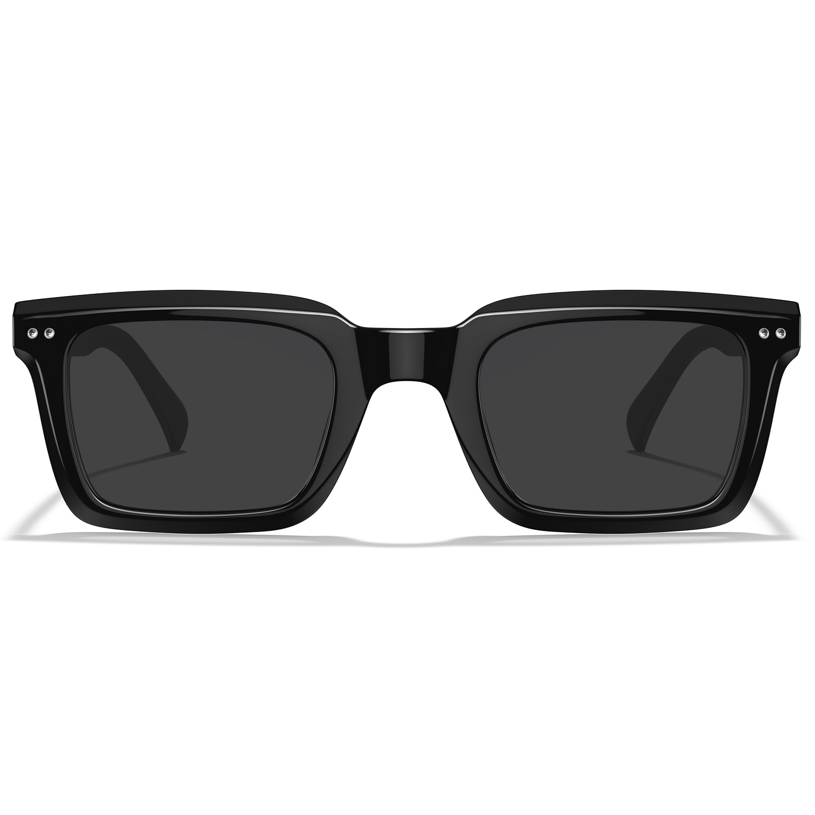 carfia-mens-prescription-sunglasses-rectangle-acetate-polarized-front-view