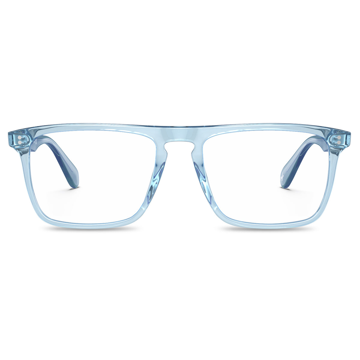 classic-acetate-eyegalsses-blue-frame-full-rim-acetate-eyegalsses-front