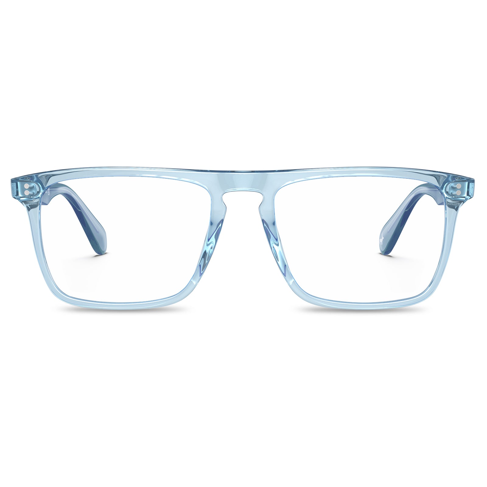 classic-acetate-eyegalsses-blue-frame-full-rim-acetate-eyegalsses-front