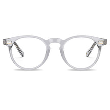 Dublin CA5506FC10 transparent acetate eyeglasses front view - clear full-rim frames