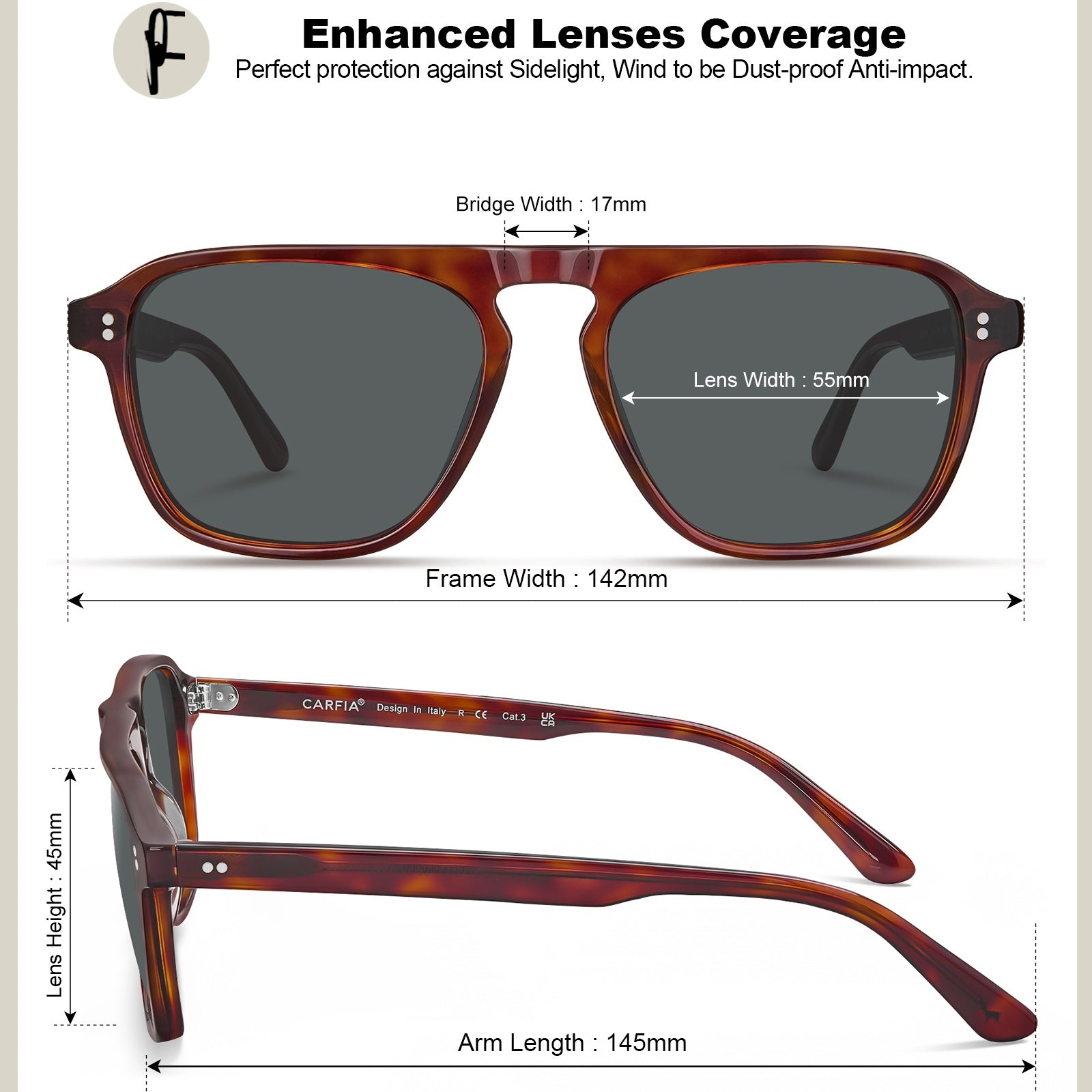 Nevada Men Sunglasses-CA5355