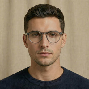 grey-acetate-round-frame-eyeglasses-classic-and-distinct-two-silver-rivets-eyewear-men-lifestyle