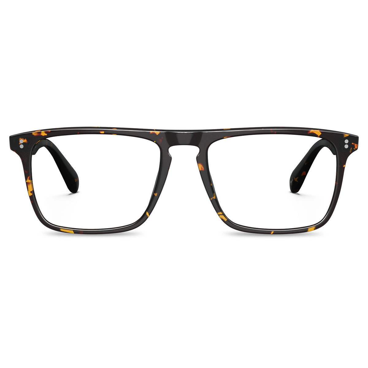 john-tortoise-classic-acetate-frame-eyeglasses-front