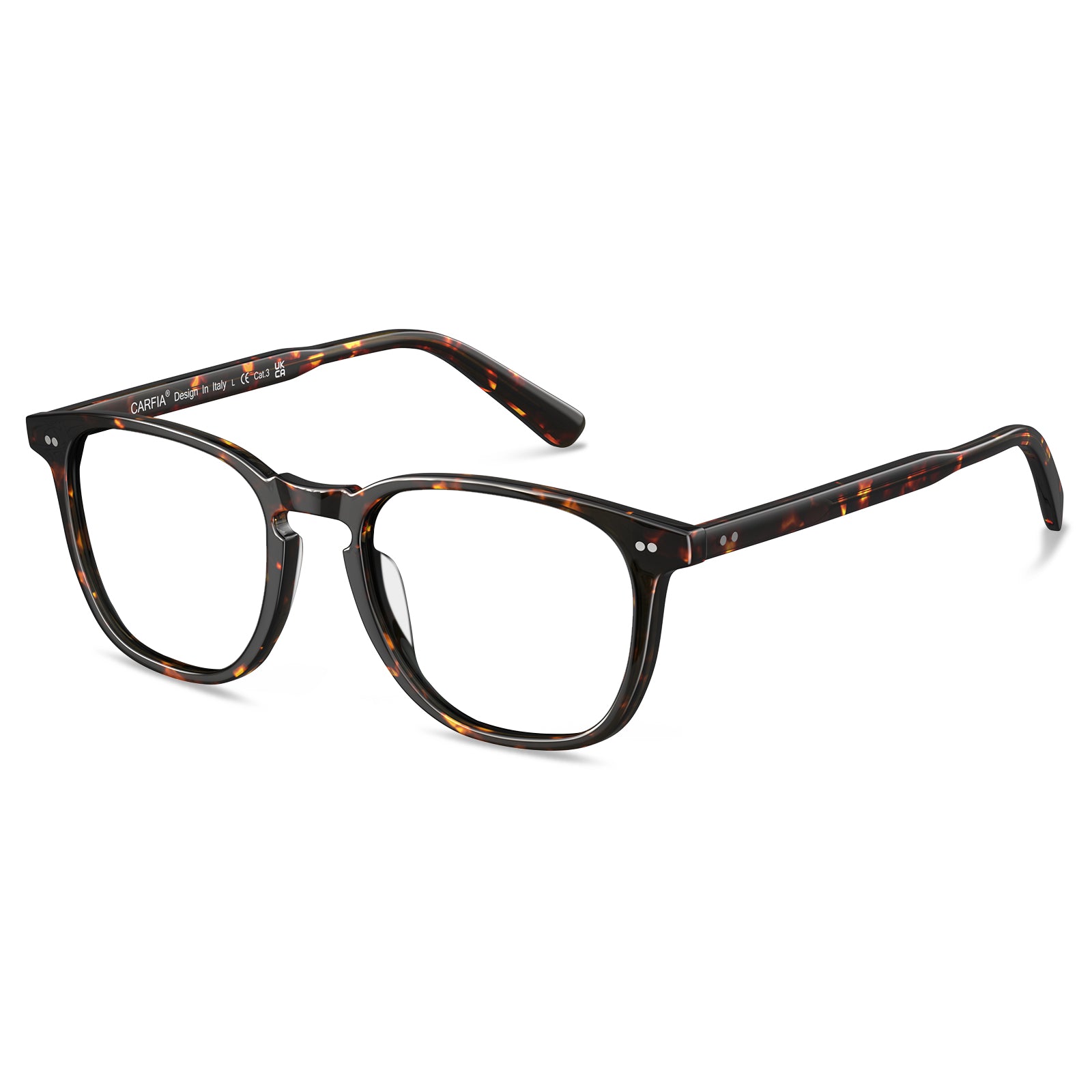 lightweight-tortoise-acetate-eyeglasses-for-men-and-women-carfia-prescrition-eyewear-angle