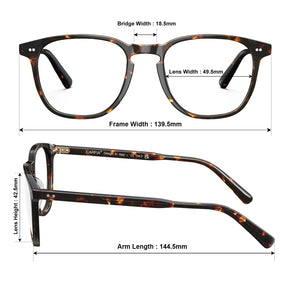 lightweight-tortoise-acetate-eyeglasses-for-men-and-women-carfia-prescrition-eyewear-size