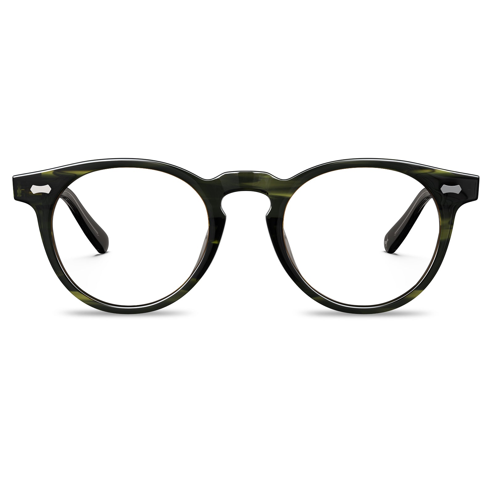new-lightweight-green-acetate-eyeglasses-carfia-prescrition-eyewear-front