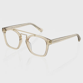 CARFIA Queen clear gold Acetate Eyeglasses Double Bridge Women's Frames CA5399 video