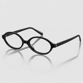 Carfia Ovalen CA7032-C1 Black Acetate Oval Prescription Glasses Eyeglasses for Women video