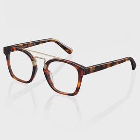 CARFIA Queen Tortoiseshell Acetate Eyeglasses Double Bridge Women's Frames eyewear video