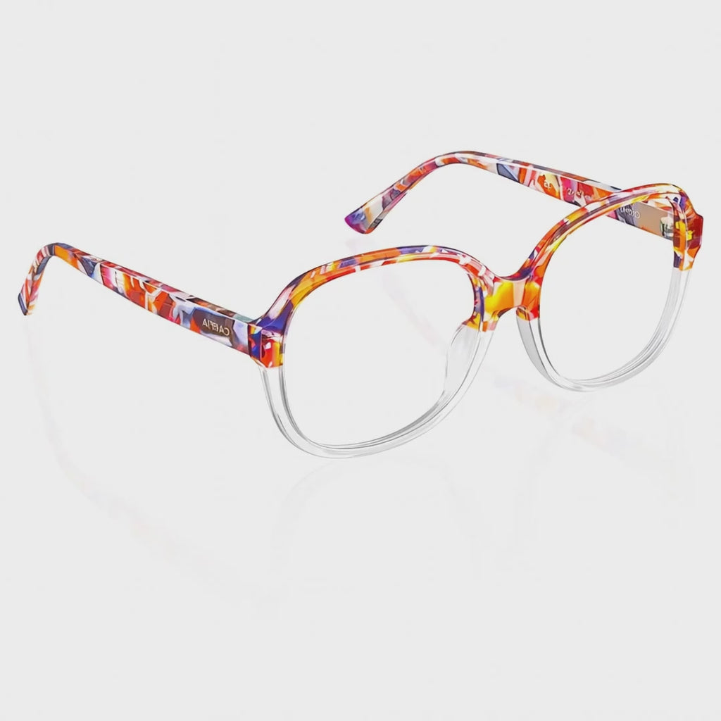 CARFIA eyeglasses Womens colorful glasses video