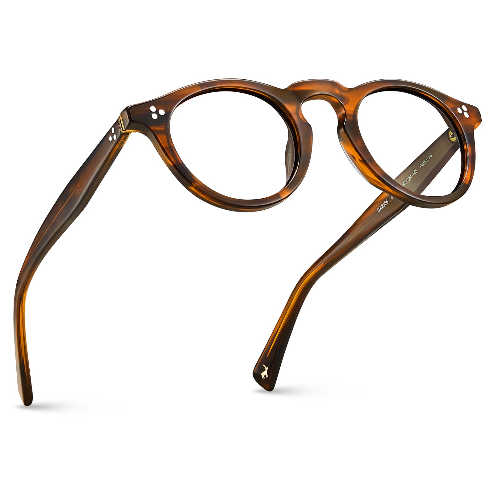 round-eyeglasses-tortoiseshell-frames-acetate-eyewear-vintage-optical-frames-Italian design-prescription glasses-fly