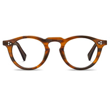 round-eyeglasses-tortoiseshell-frames-acetate-eyewear-vintage-optical-frames-Italian design-prescription glasses-front