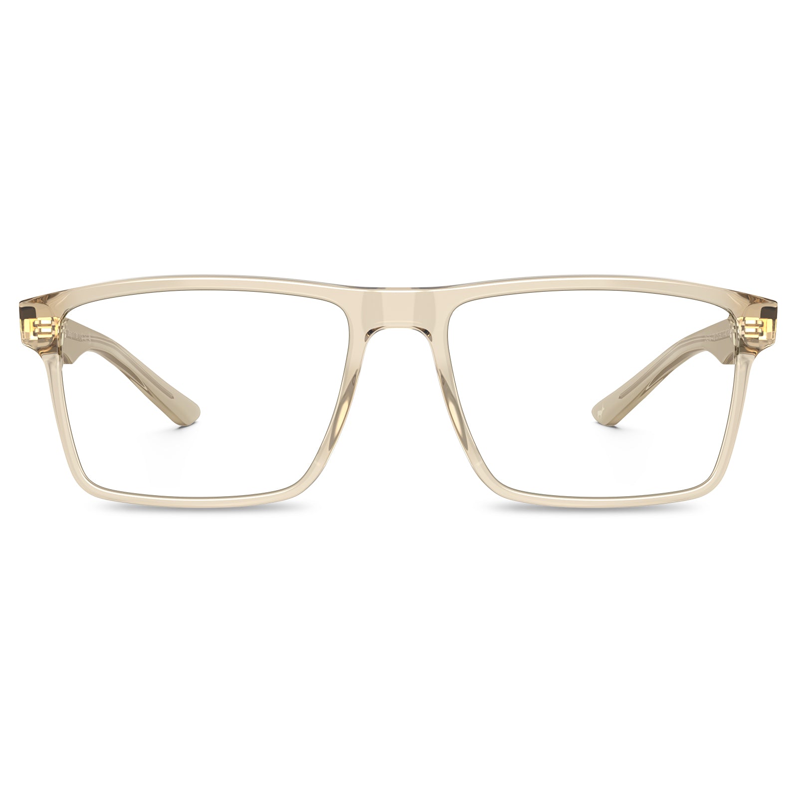 transparent-gold-rectangular-eyeglasses-front
