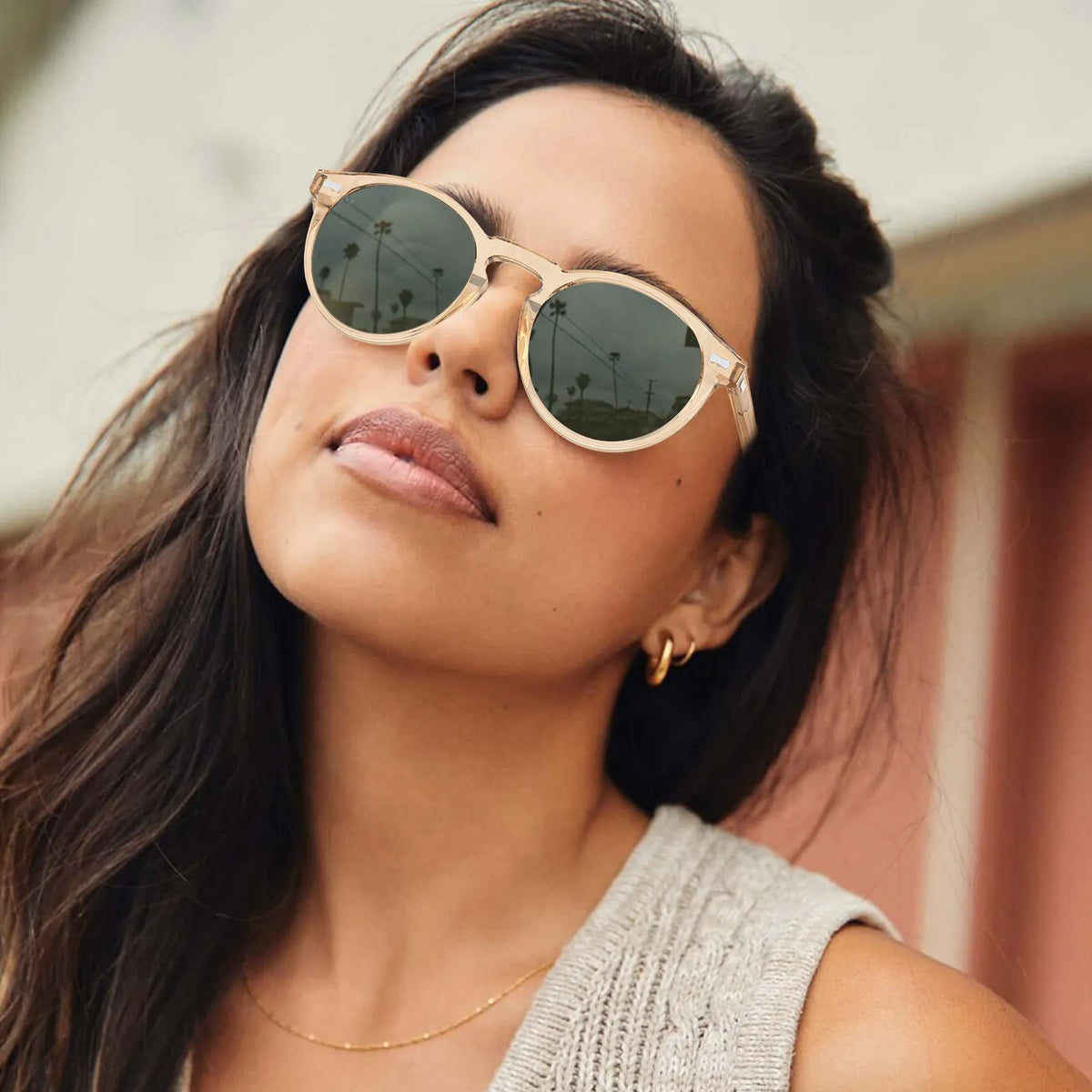 transparent-yellowish-frame-with-green-lenses-pantos-round-sunglasses-lifestyle