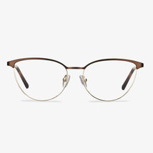 Cat Eye Brown Vintage Eyeglasse - Nora | KoalaEye