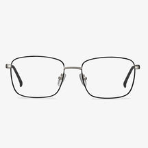 Black Rectangle Metal Frame - Penelope | KoalaEye