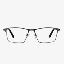 Black Rectangle Glasses - Baron | KoalaEye